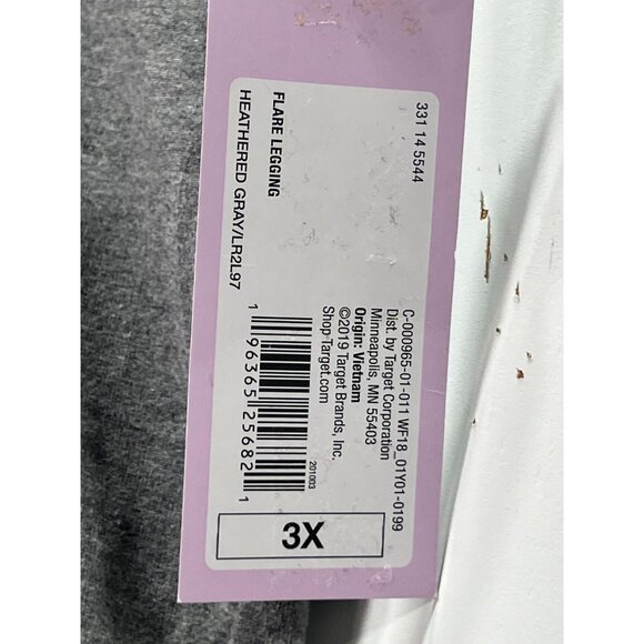 Wild Fable - Women's High-Waisted Flare Leggings - Gray - 3X - Picture 12 of 14